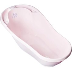 Ванночка Tega Baby Rabbits без термометра, KR-011, розовый