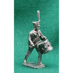 Оловянный солдатик Барабанщик Херсонского гренадерского полка, Россия, 1812 г. Старая Школа