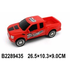 Машинка инерционная, цвет красный, в п 26,5x10,3x9 см NO Mark