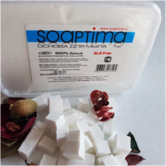 Основа для мыловарения вихрь Soaptima база для мыла белая 1кг