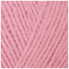 Пряжа для вязания ПЕХ Детский каприз трикотажный (50% мериносовая шерсть, 50% фибра) 5х50г/400м цв.180 св. бегония Пехорка