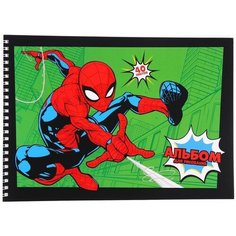 MARVEL Альбом для рисования на гребне, А4, 40 листов, Человек-паук