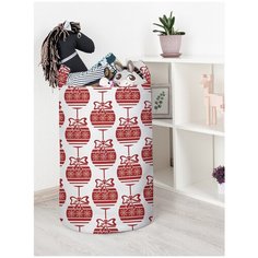 Корзина для игрушек JoyArty "Скандинавские елочные шары" 40x60 см