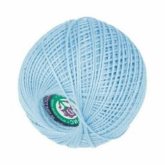 Пряжа ПНК им. Кирова Ирис 20 шт. х 25 г 150 м цв. №2704 голубой (ИРИС-№2704 голубой)