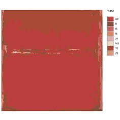 Картина по номерам Y-412 "Репродукция Марка Ротко - без названия" 80x80 Brushes Paints