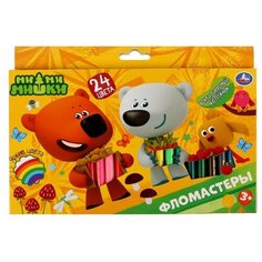 Умка Набор фломастеров Ми-ми-мишки, FRK24-71752-MIMI, разноцветные, 24 шт.