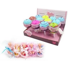 Кукла ABtoys Baby Boutique Пупс-сюрприз в конфетке с аксессуарами 5 видов в коллекции, PT-01065/1-no