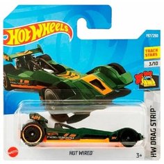 Машинка Hot Wheels коллекционная (оригинал) HOT WIRED зеленый