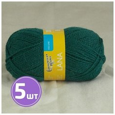 Пряжа Семеновская пряжа Lana (70039), изумрудный 5 шт. по 50 г