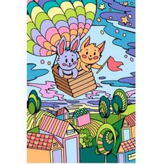 Набор для творчества Картина по номерам для малышей "Первооткрыватели" Ркн-093 LORI