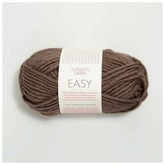 Пряжа EASY MELLOMBRUN 3161 SANDNES GARN 100% шерсть ровница