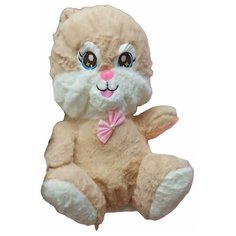 Мягкая игрушка Заяц с бантиком 50 см китай