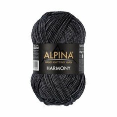 Пряжа ALPINA "HARMONY" 10 шт. в упак. цвет №11т. серый (HARMONY-№11т. серый)