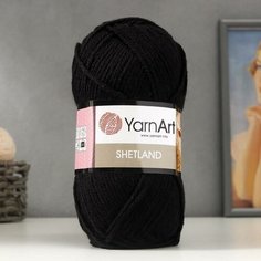 YarnArt Пряжа "Shetland" 30% шерсть верджин, 70% акрил 220м/100гр (502 чёрный)