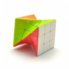 Кубик Рубика 3*3*3 закрученный неон Зинхоз