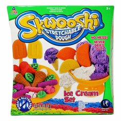Набор для тв-ва Мороженое -масса для лепки и аксесс Skwooshi