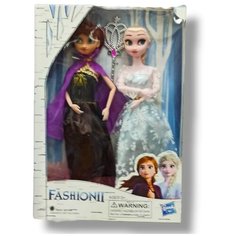 Игровой набор из м/ф Холодное сердце Анна и Эльза с волшебной палочкой 30 см китай
