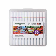 Фломастеры для рисования / Маркеры для скетчинга, 36 цветов Aihao