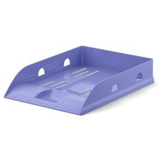 Лоток для бумаг горизонтальный ErichKrause Base, Pastel, пластик, фиолетовый 9521617