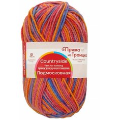 Пряжа "Подмосковная" 50% шерсть, 50% акрил 250м/100гр (2607, секционный) 9459588 Троицкая камвольная фабрика