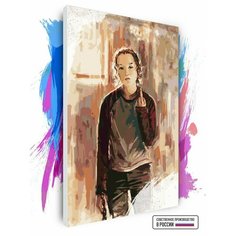 Картина по номерам на холсте The Last of Us - Приветствие Элли, 40 х 60 см Красиво Красим