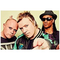 Картина по номерам на холсте Музыка Prodigy Кит Флинт - 6329 Г 60x40