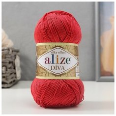 Пряжа "Diva" 100% микрофибра 350м/100гр (366)./В упаковке шт: 1 Alize