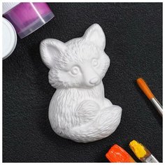 Фигура под роспись "Лисичка"./В упаковке шт: 3 Хорошие сувениры