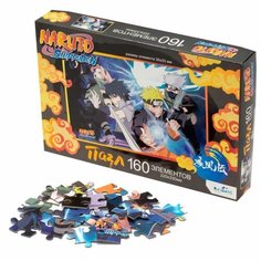 Наруто. Пазл.160Эл. Команда номер семь. в к 19,7x13,4x3 см Origami