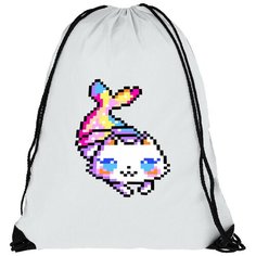 Мешок для сменной обуви пиксель арт - 6882 Brut Boxers