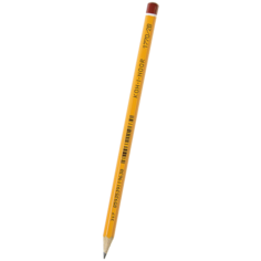 KOH-I-NOOR Карандаш чернографитный Black Sun 1770 2B, 177002B00167 желтый