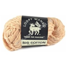Пряжа Big Cotton, цвет apricot Loopy Mango