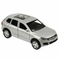 Машинка металлическая ТехноПарк Volkswagen Touareg 12см серебристая TOUAREG-12-SR