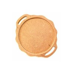 Поднос круглый с ручками 250*290 заготовка для росписи и декупажа Хохлома магазин.рф