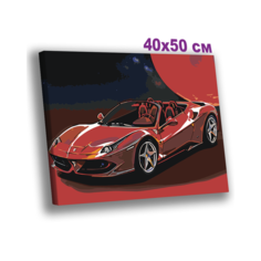 Картина по номерам 40х50 на холсте с подрамником