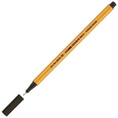 Ручка капиллярная Stabilo Point 88 (0.4мм) черная, 10шт. (88/46)