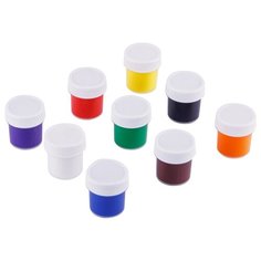 Гуашь 9 цветов Мульти-Пульти "Енот в Греции" (по 17,5мл), картон (ГК_33582), 10 уп.