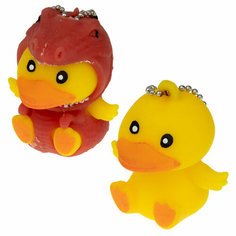 Игрушка антистресс 1TOY Маскарад для зверят, утёнок-дракон 4,5*6,5см
