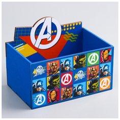 Органайзер для канцелярии "Супергерои", Мстители, 150 х 100 х 80 мм Marvel