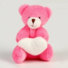 Мягкая игрушка «Медведь с сердцем» на подвесе, цвет микс NO Name