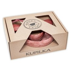 Набор детской посуды Kupilka Junior (миска 33, чашка-кукса 12, ложка-вилка 165), цвет: красный