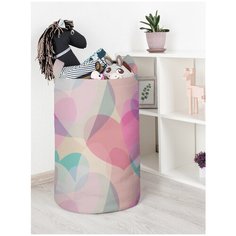 Корзина для игрушек JoyArty "Боке из сердец" 40x60 см