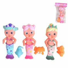 Игр. наб. "Русалка", в компл. кукла-русалка 22см, предм. 1 шт. в ассорт, пакет Наша Игрушка