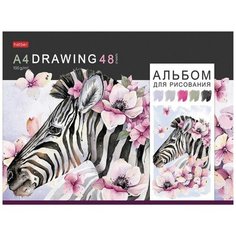 Альбом для рисования а4 48 л Hatber