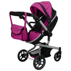 Коляски для кукол Carrello Fortuna ROSE RED