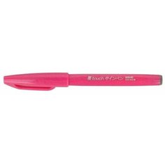 Фломастер-кисть Brush Sign Pen, 2 мм, цвет: розовый, Pentel