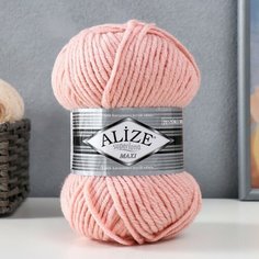 Пряжа "Superlana Maxi" 75% акрил, 25% шерсть 100м/100гр (523) Alize