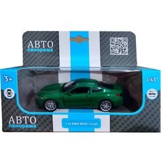 ТМ "Автопанорама" Машинка металлическая 1:44 BMW M850i Coupé, зеленый, откр. двери, инерция, в/к 17,5*12,5*6,5 см JB1251574