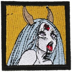 Нашивка, шеврон, патч (patch) Аниме, размер 6,8*6,8 см, 1 шт Нет бренда
