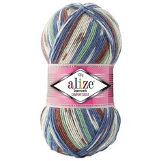 Пряжа Alize Superwash Comfort Socks, 75 % шерсть, 25 % полиамид, 100 г, 420 м, 1 шт., 7653